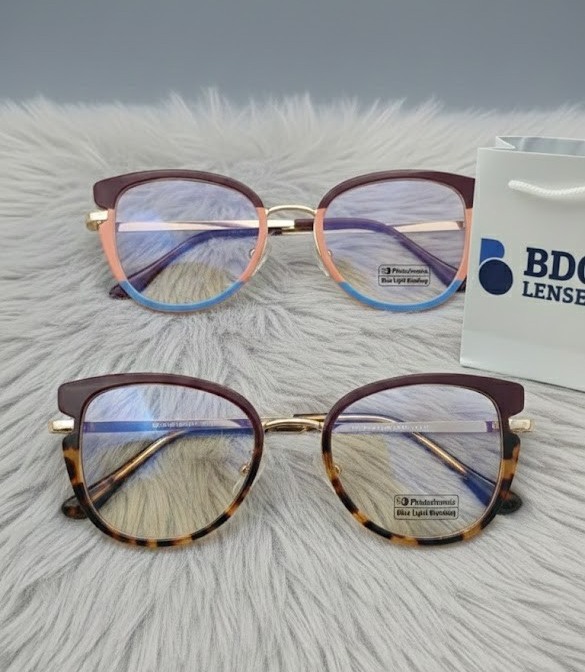 Multicolour Bluelight and photochromic glasses