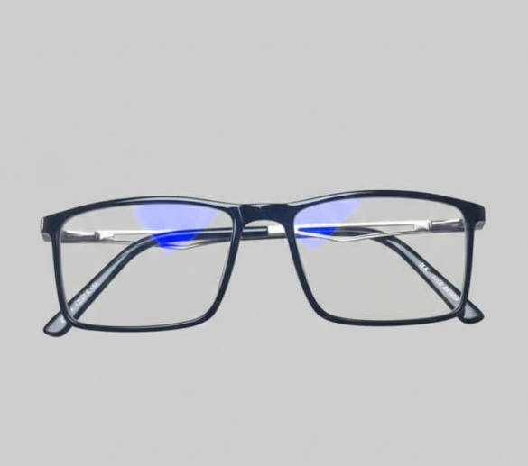 Ray ban squared frame photochromic and bluelight